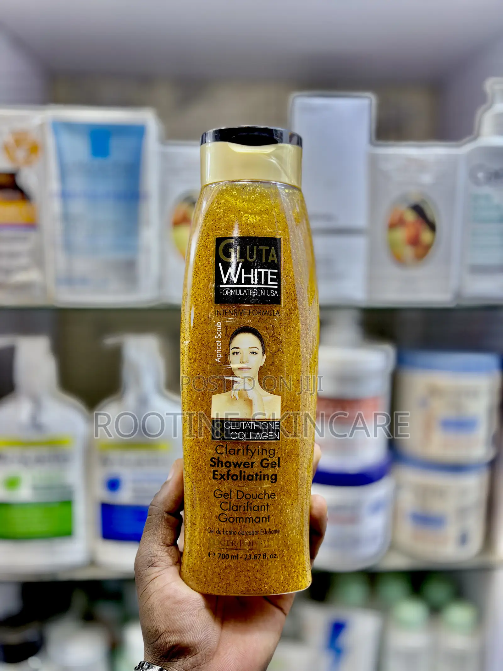 Gluta White Collagen Glutathione Exfoliating Shower Gel 700mls