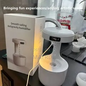 Anti-Gravity Water Drop Backflow, Silent Household Humidifier