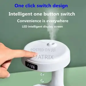 Anti-Gravity Water Drop Backflow, Silent Household Humidifier