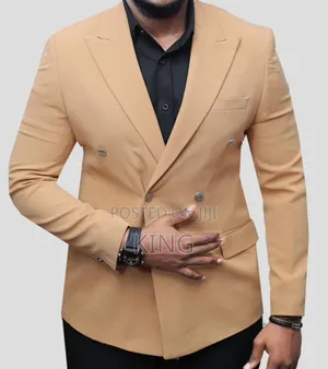 Peak Pride Double Breasted Blazer