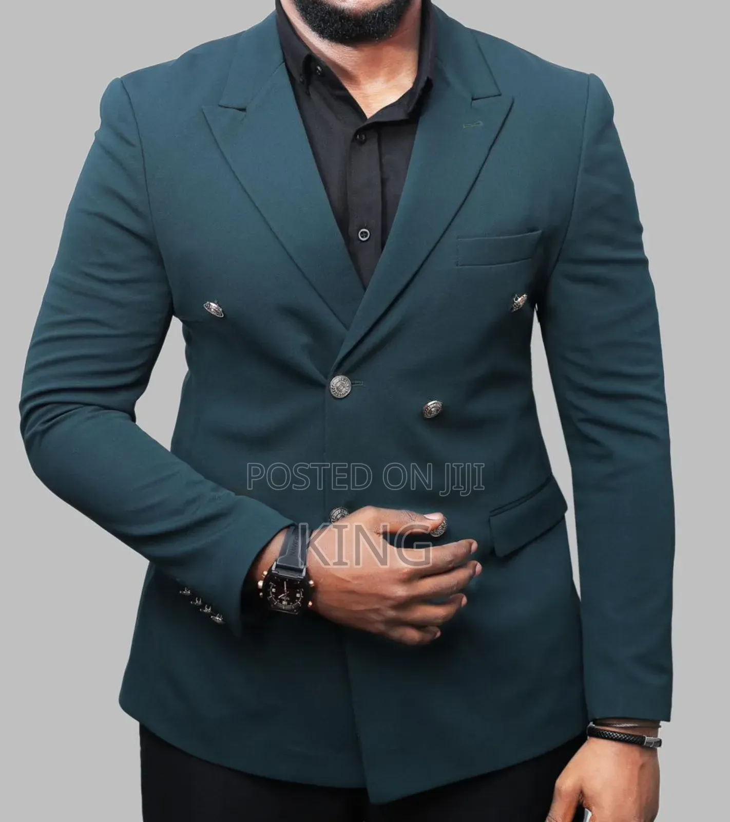 Sharp Suits Double Breasted Blazer