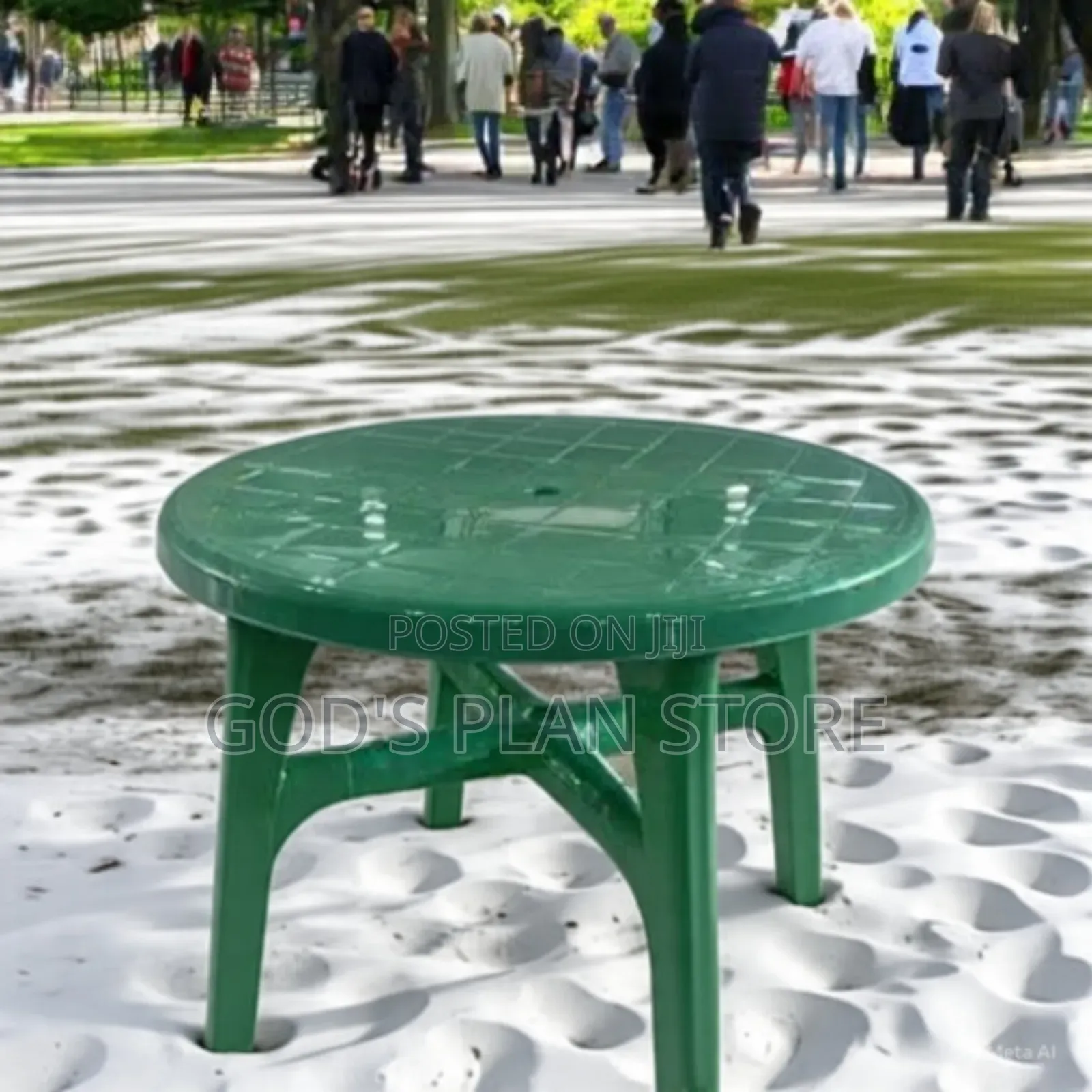 Chill Outdoor Plastic Table Plastic Table 4people
