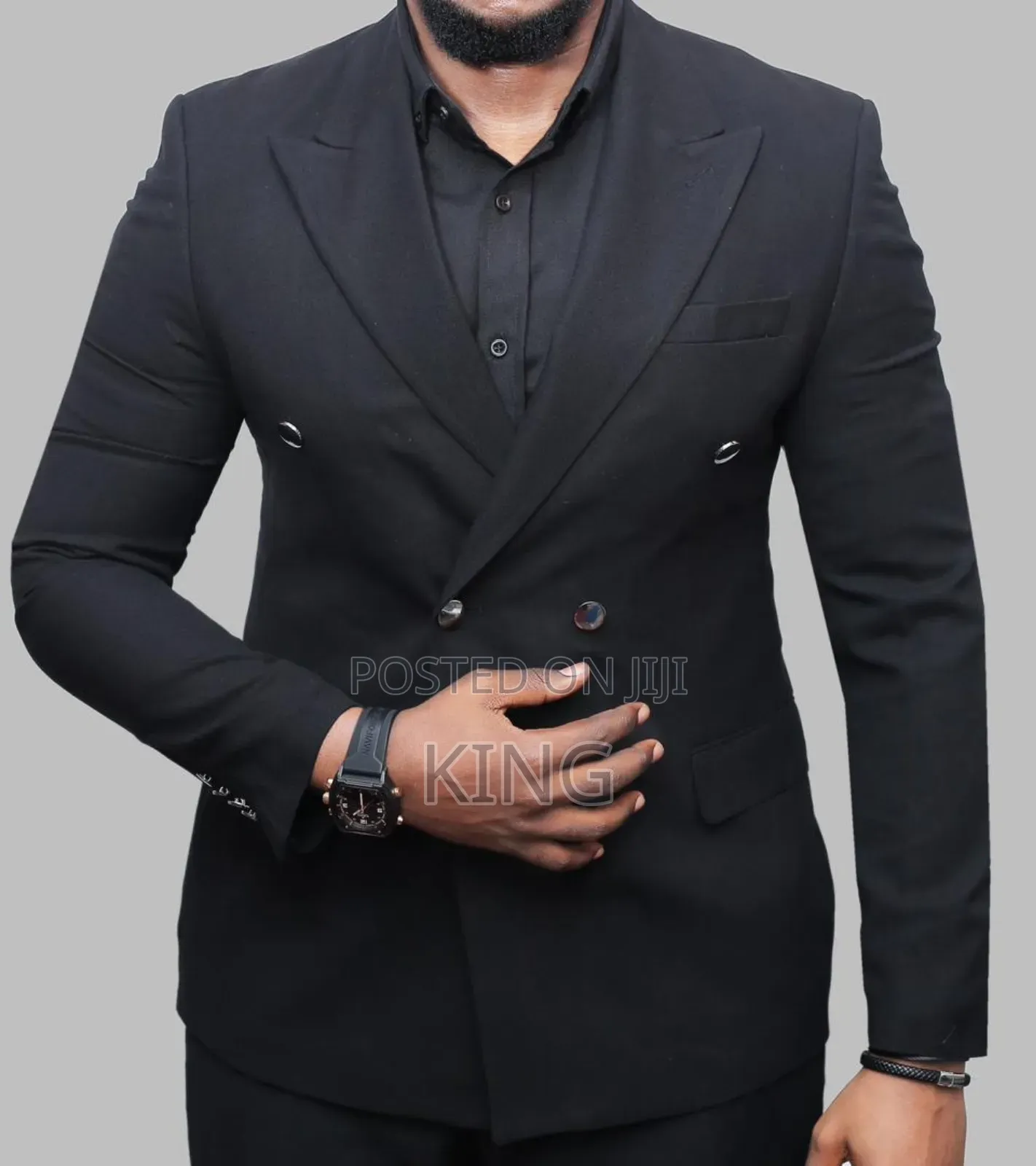 Buttoned Up Double Breasted Blazer