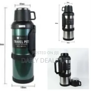 4l Stainless Steel Thermos Bottle Travel Water Kettle Vacuum Flask