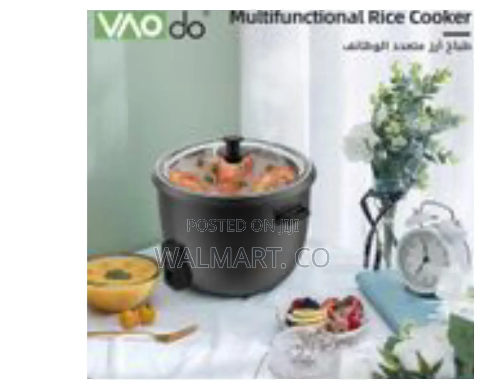 Winning Star 6l Rice Cooker Steamer-Black