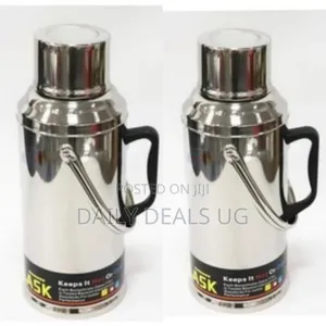 3.2l Stainless Steel Vacuum Flask Storage Bottle- Silver
