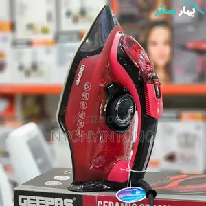 Geepas 2 in 1 Dry and Steam Iron With Ceramic Coating Gsi24026