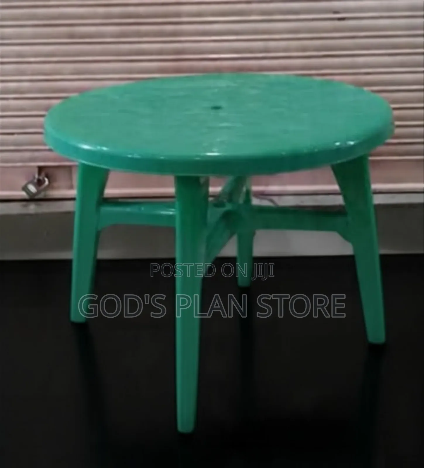 Chilling Green Plastic Table Plastic Table