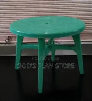 Chilling Green Plastic Table Plastic Table