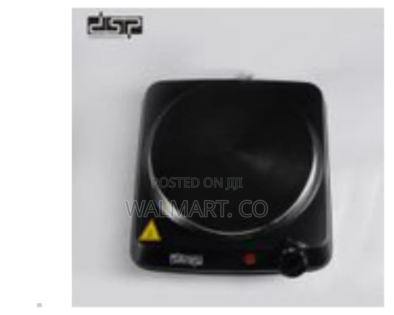 DSP Single Burner Heater Hot Plate With Charging Cable-Black
