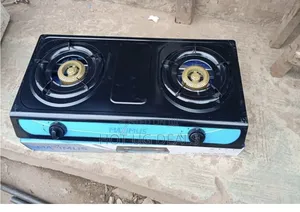 Pixel Two Burner Desktop Gas Stove – Black
