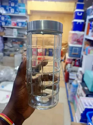 Pittsford Glass Storage Jar.