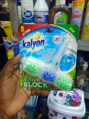 Kalyon Active Block Pine Toilet Rim Block