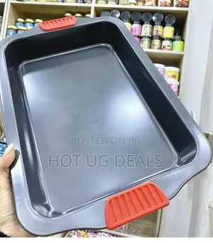 Non-stick Baking Tray With Silicone Handles