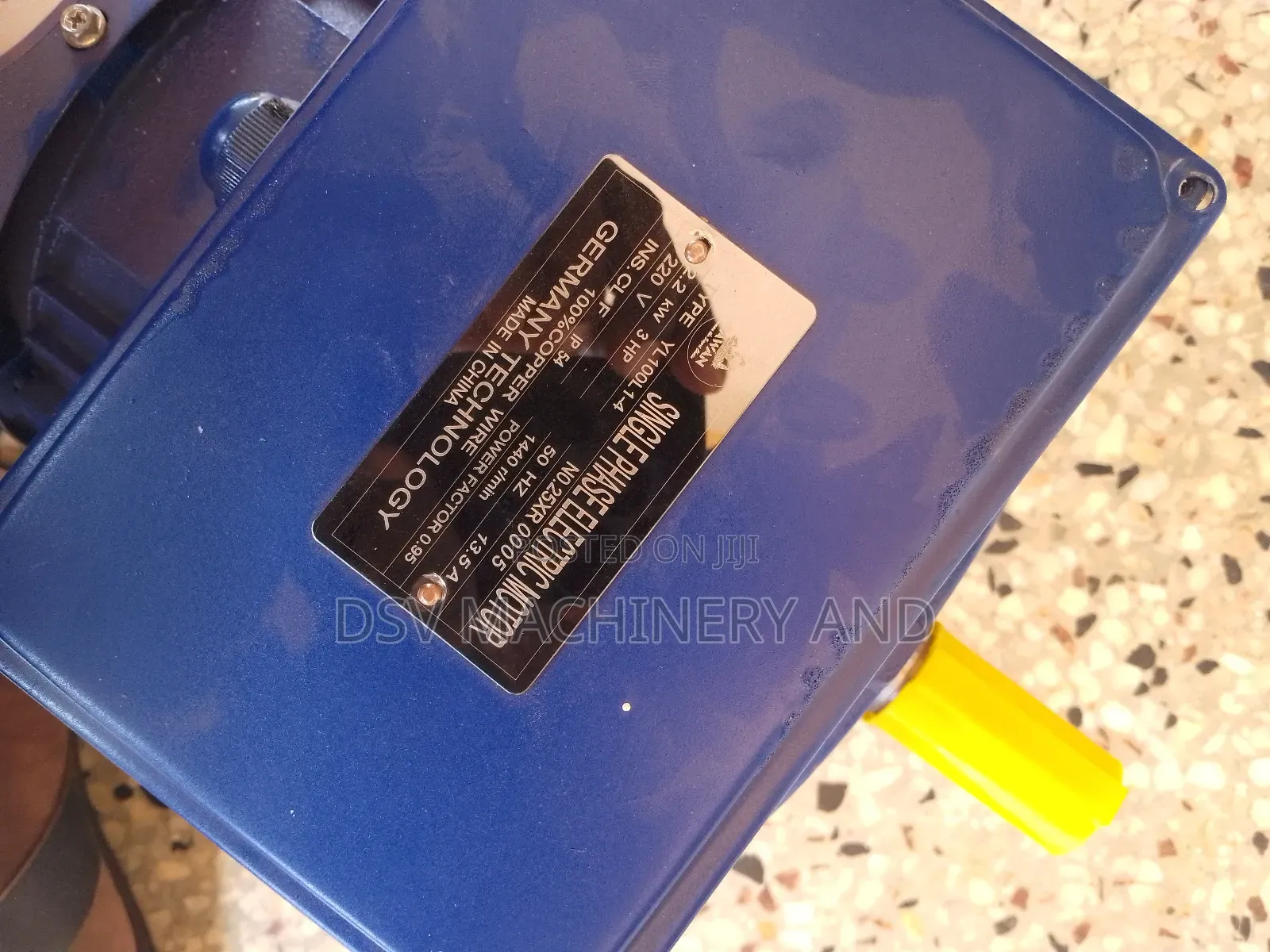Double Capacitor 3hp/2.2kw Single Phase Normal Speed Motor