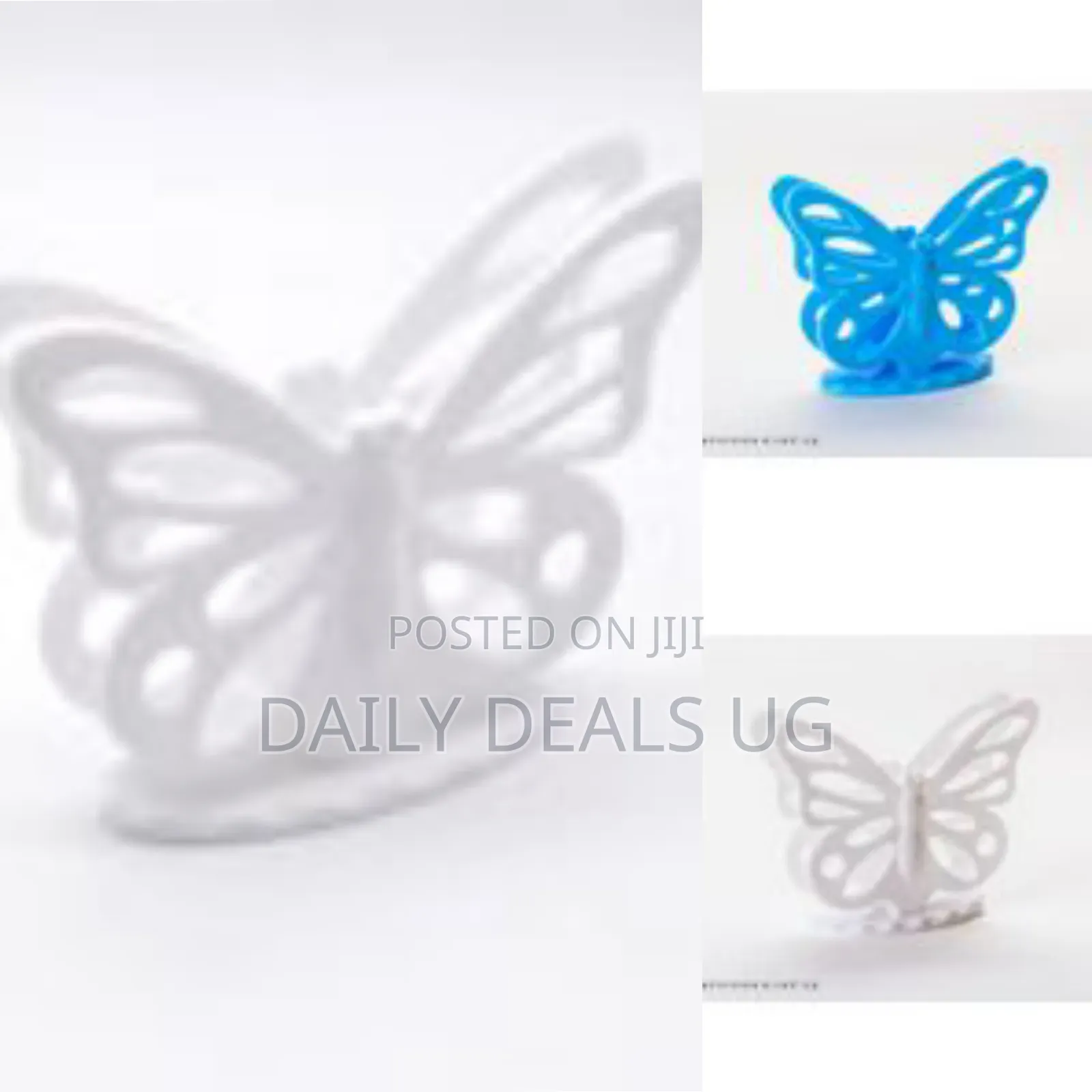 Beautiful Butterfly Plastic Craft Napkin Paper Towel Tissue Holder