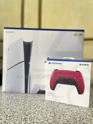 Brand New Ps5 Sony Slim Disc Red New Pad