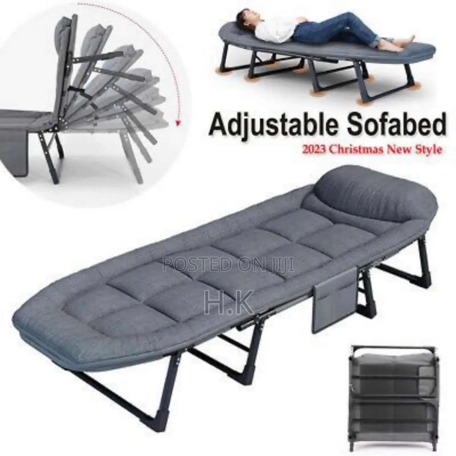 Adjustable, Foldable Camping Cot