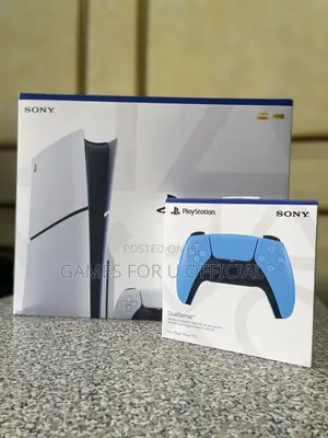 Ps5 Slim Disc Brand New Sony Brand Blue Pad