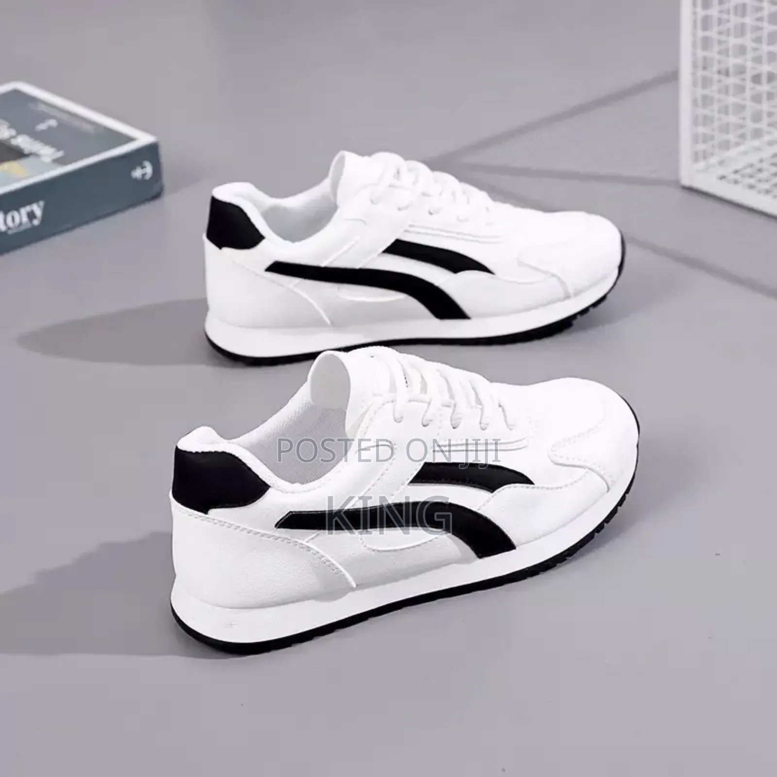 White Shoe Love Sneakers