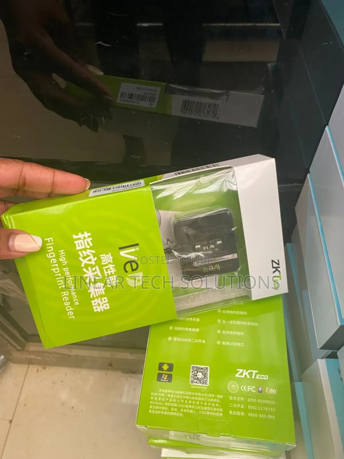 Zkteco Live20r Fingerprint Reader