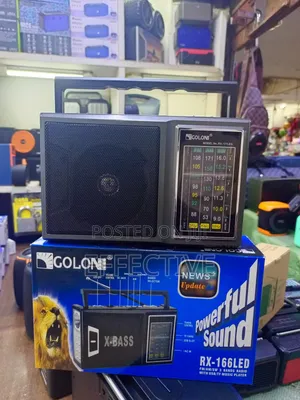 Portable 3 Band Radio.