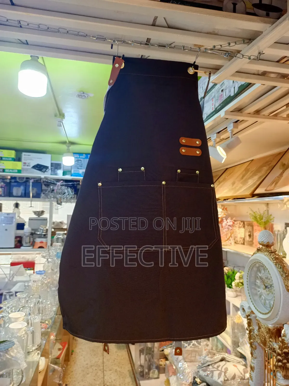 Dark-colored Apron