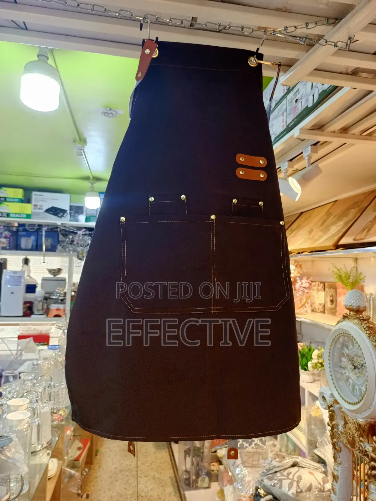 Dark-colored Apron