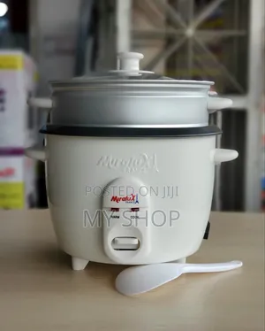 Mini Rice Cooker With a Steamer
