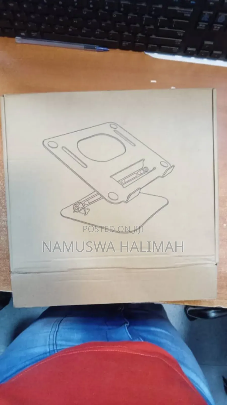 Adjustable and Foldable Laptop Stand.