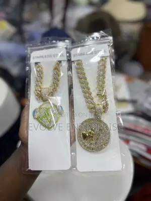 Iced Gold Silver Cuban Link Chains