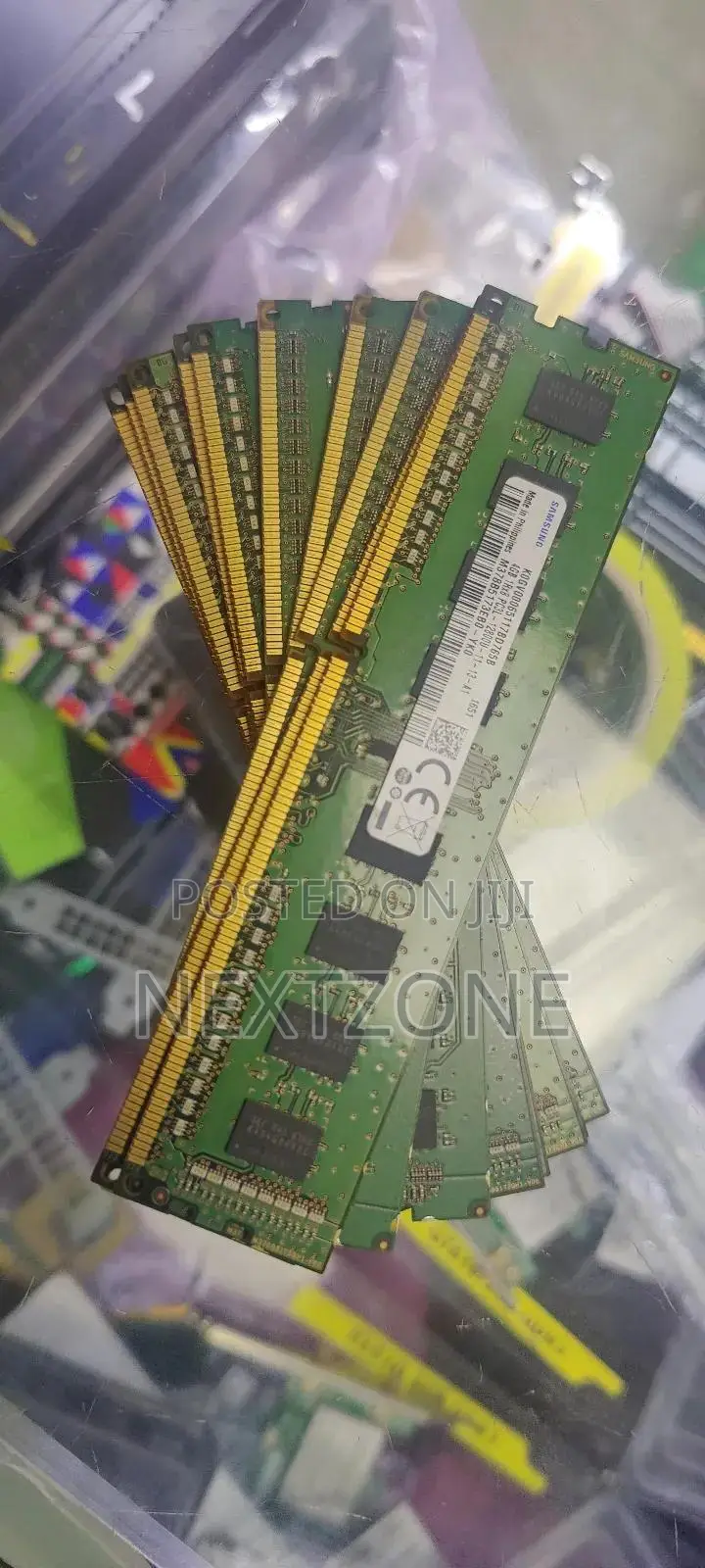 Pc3l 12800u 4gb Ddr3 Samsung Desktop Ram