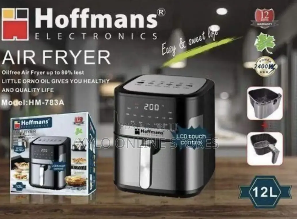 Hoffmans 12l Air Fryer With an LDC Touch Control Hm 783a
