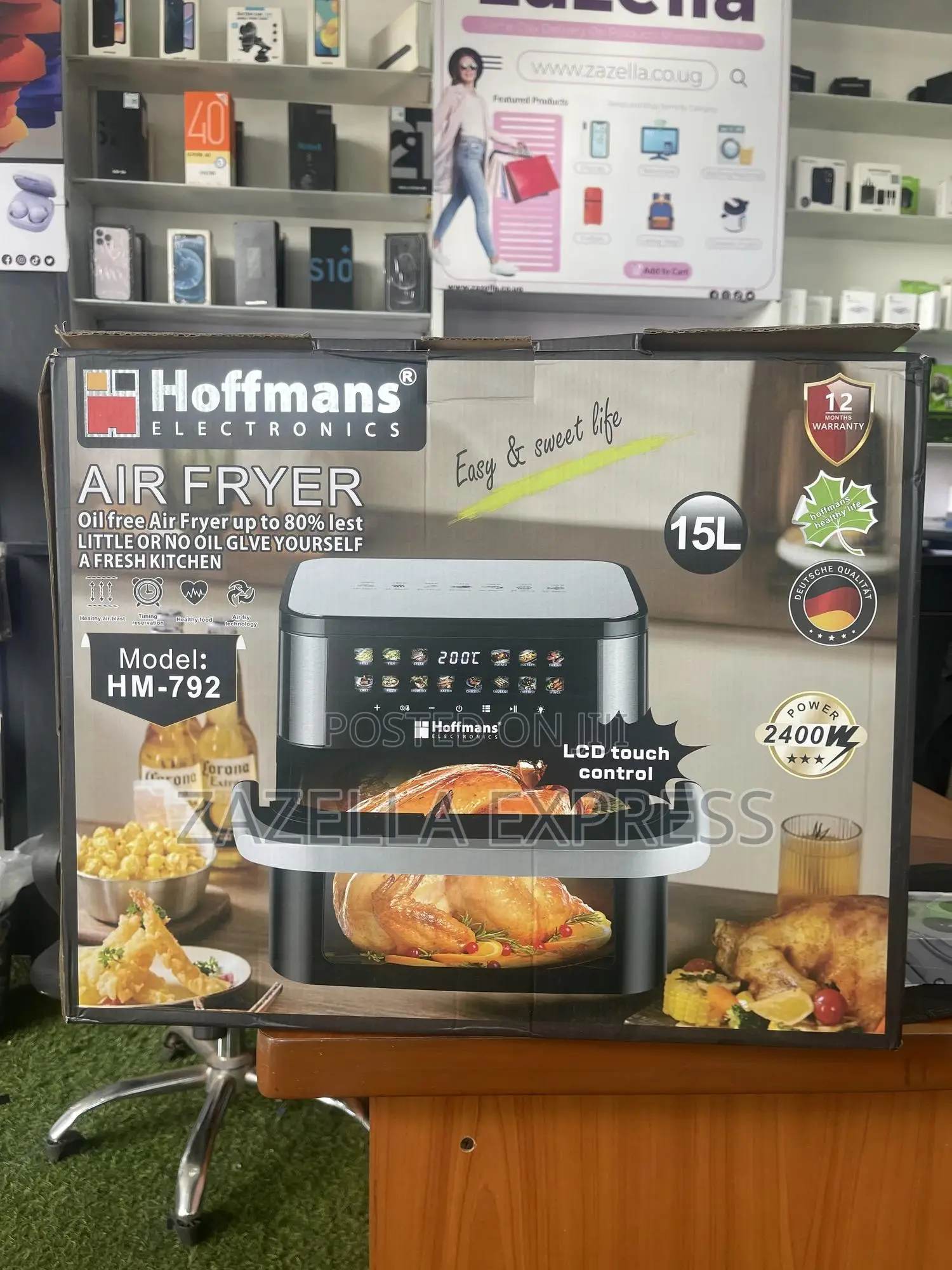 Hoffman's Airfryer / Hoffman's 15l Air Fryer Hm 792