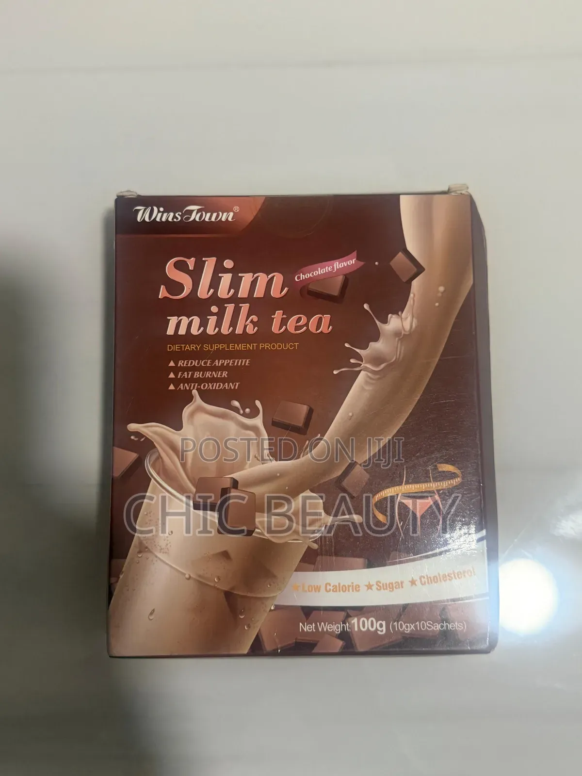 Slimming Milk Tea Chocolate Flavor 10 Sachets In A Box