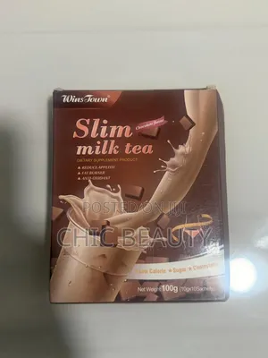 Slimming Milk Tea Chocolate Flavor 10 Sachets In A Box
