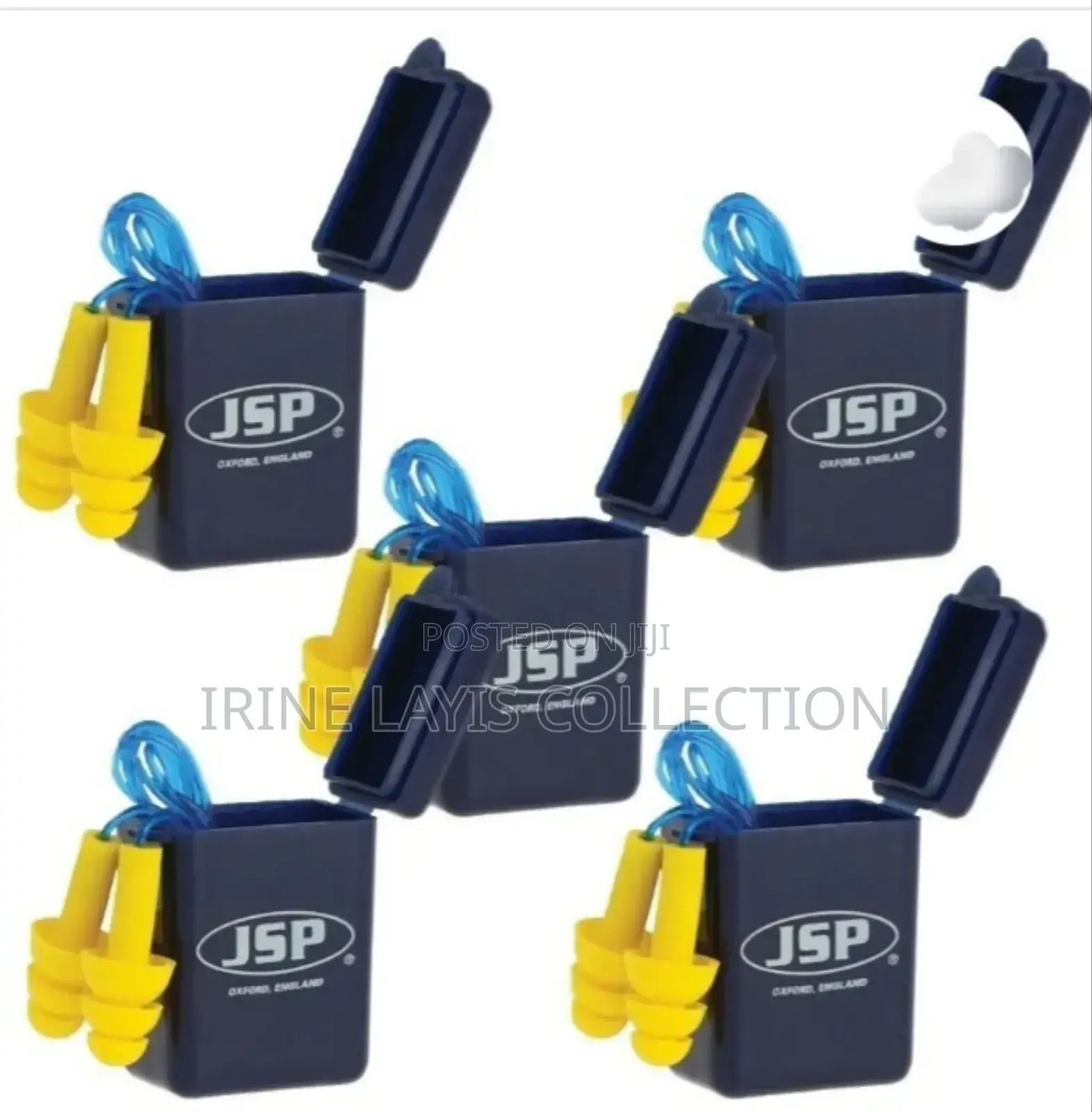 Jsp Earplugs With A Carry Case.