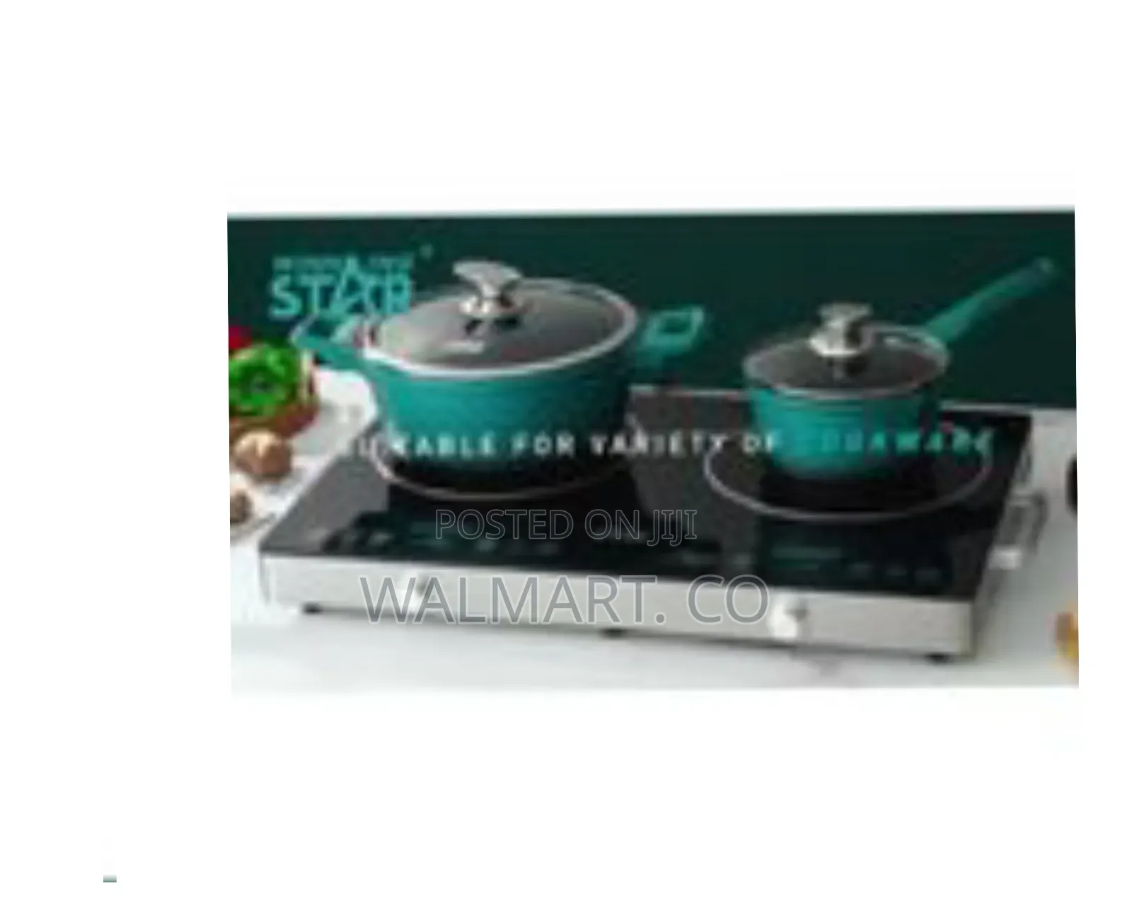 Winning Star Double Induction Cooker-Silver