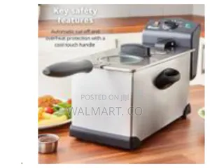 Swan 3 Litre Stainless Steel Deep Fat Fryer 2000w-Silver