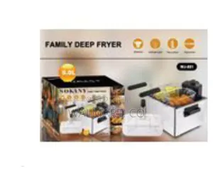 Sokany 5litres Electric Deep Fryer With 3 Drying Baskets 2100watts