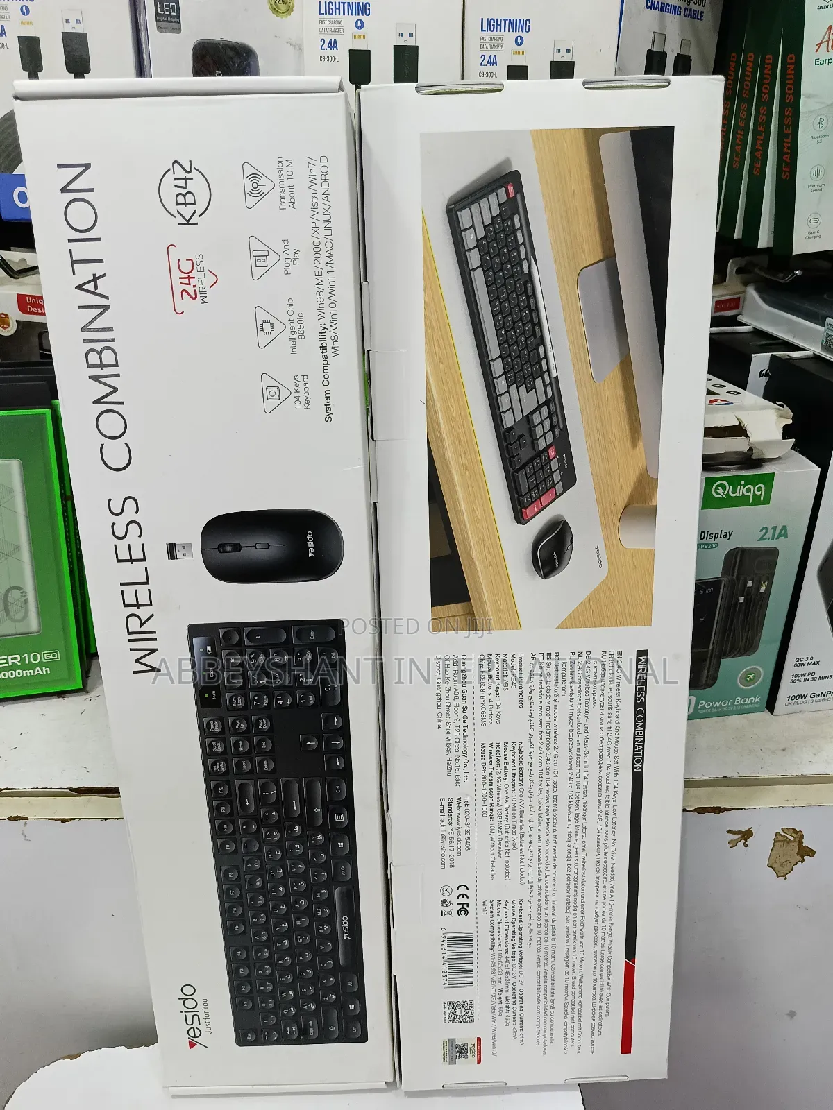 Wireless Keyboard and Mouse