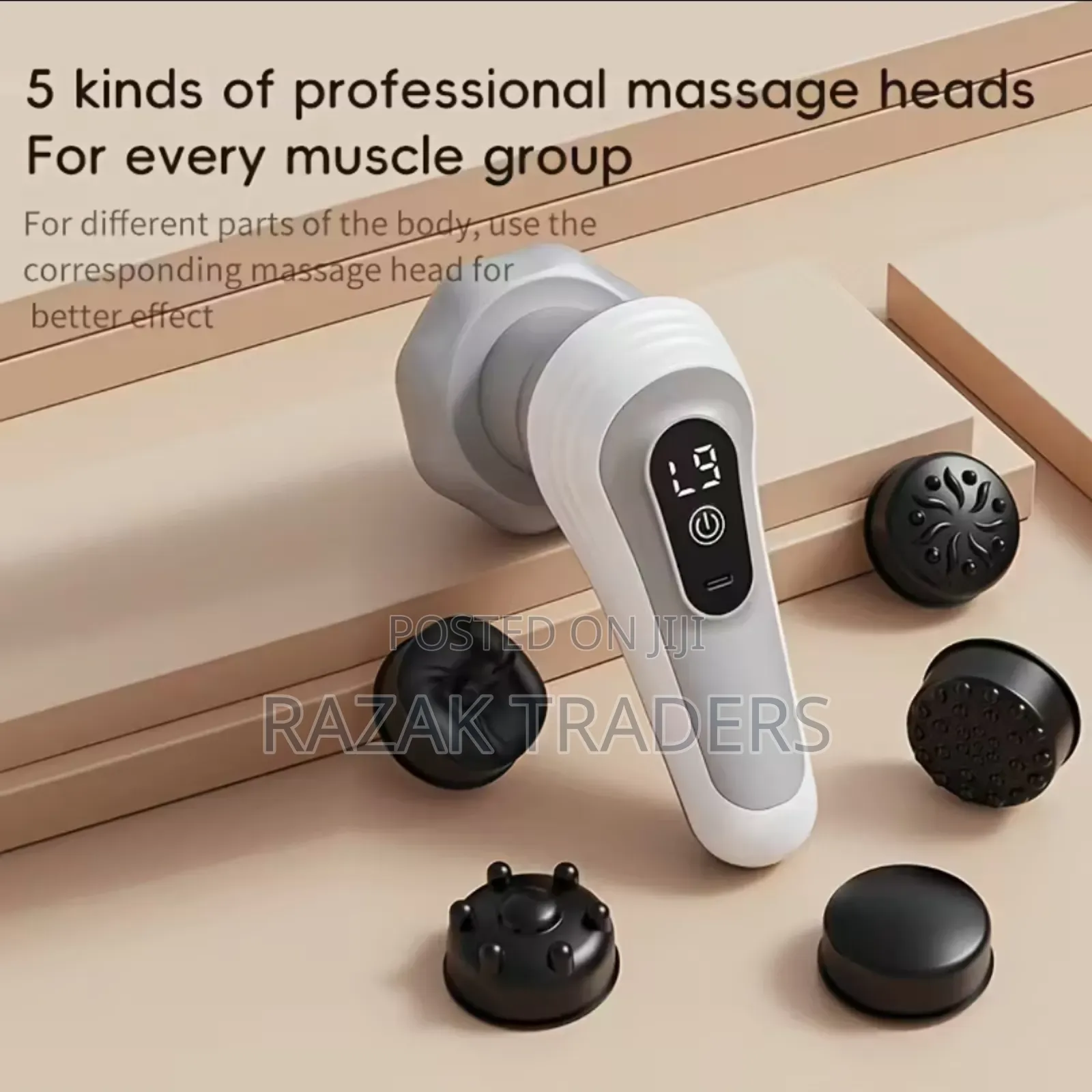 A Brand New Multifunctional Electric Body Fat Massager, LCD Display