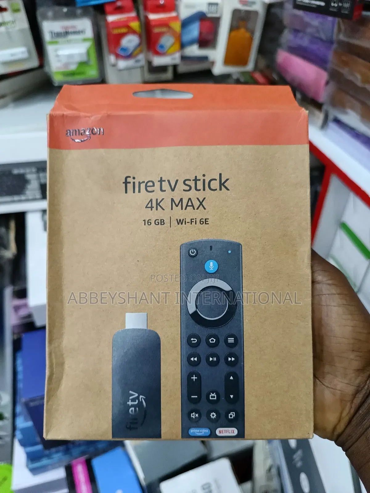 Amazon Fire Tv Stick Max.