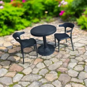 Patio Outdoor/Indoor Plastic Table and Chairs