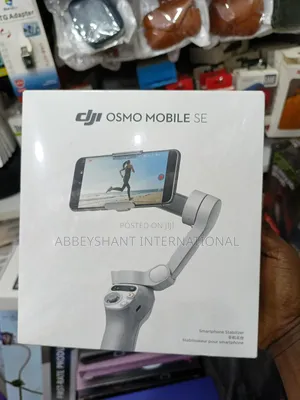 Dji Osmo Mobile Se, a 3-Axis Smartphone Gimbal Stabilizer.