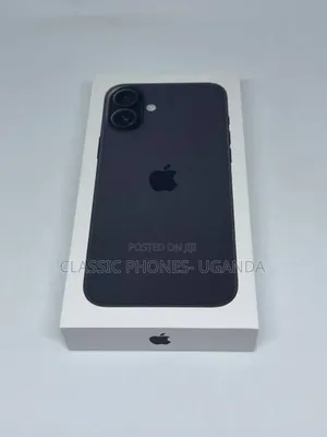 New Apple iPhone 16 128 GB Black