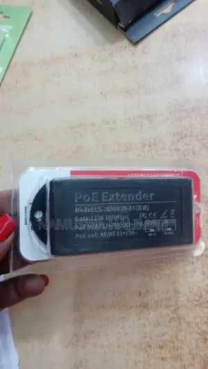 Poe (Power Over Ethernet) Extender, Model Ls-Jb0102b-At