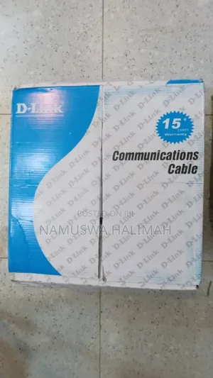 D-Link Cat 6 Utp Communications Cable.