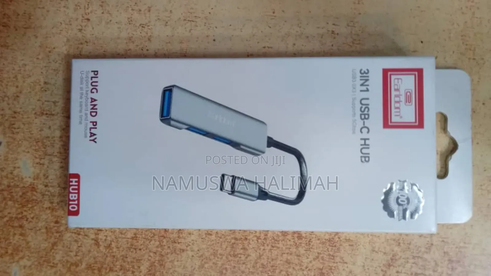 Earldom 3-in-1 Usb-C Hub (Model Hub10)
