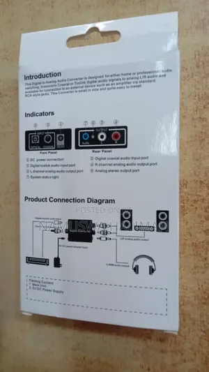 Digital to Analog Audio Converter